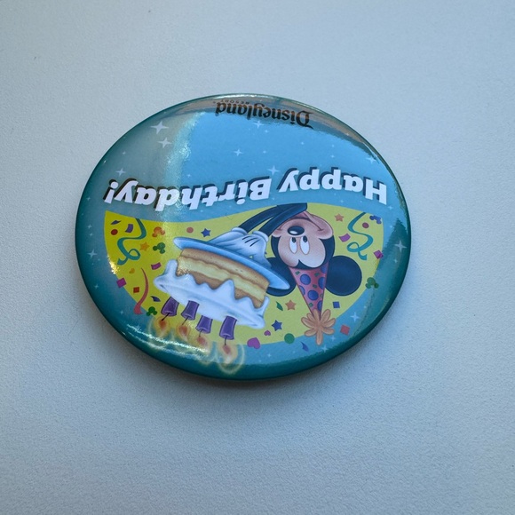 Disney Disneyland Resort “Happy Birthday” Button Pin - Picture 5 of 7